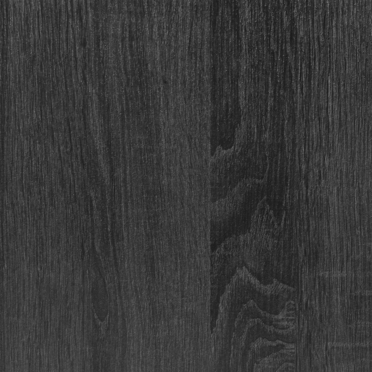Black woodgrain desktop surface with dark textured finish